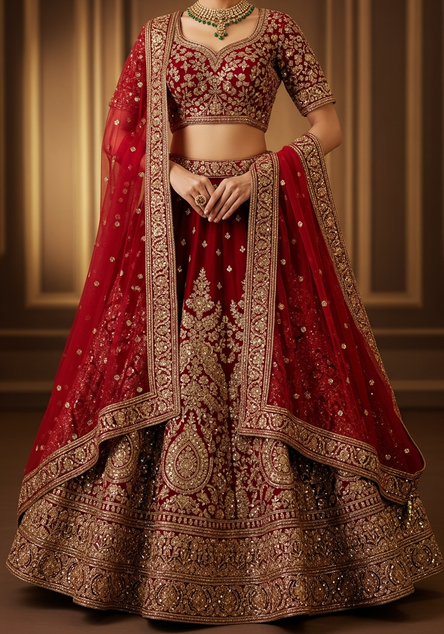 Bridal Lehenga Ensemble